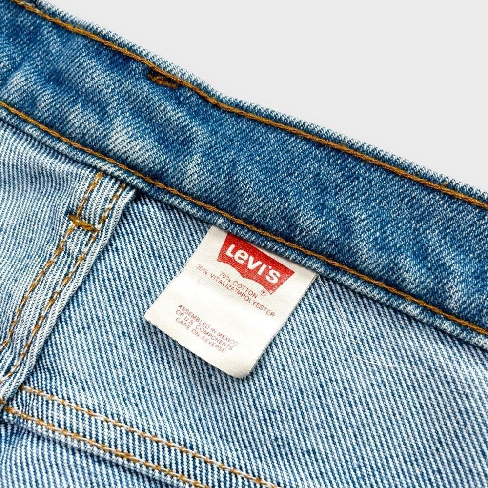 Vtg 80s 90s Levi's Silver Medal Jeans, Silvertab, Relaxed Fit Stretch, 38 x 30 - Picture 8 of 9